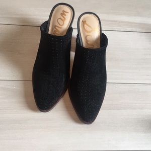 Sam Edelman Mules- Black
